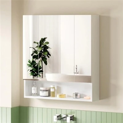 Kabinet Cermin Bercahaya LED